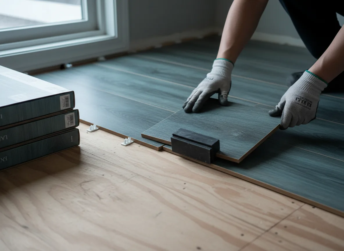 Luxury Vinyl Plank Installation company in Mannsville, OK